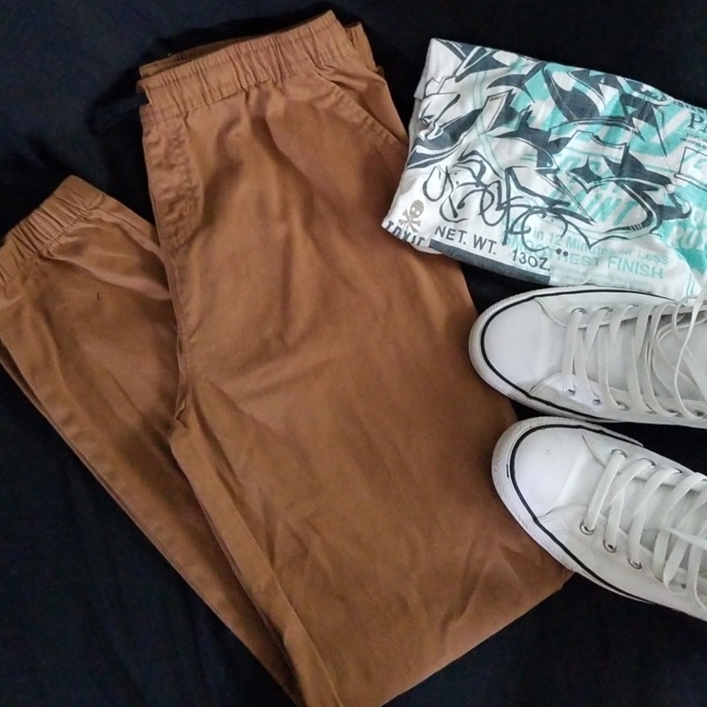 Khaki Jogger pants